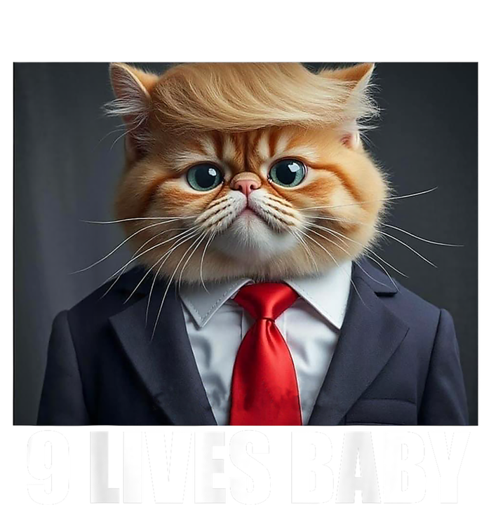 Cat Trump 9 Lives Baby T-Shirt