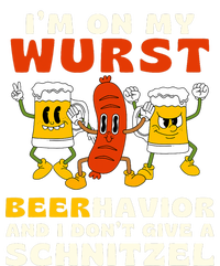 IM On My Wurst Beerhavior And I DonT Give A Schnitzel Button