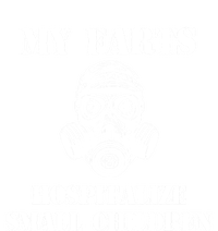 Funny Dad Quote My Farts Hospitalize Small Cool Dad Gift Ladies Long Sleeve Shirt