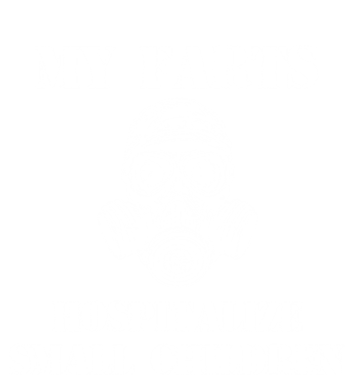 Funny Dad Quote My Farts Hospitalize Small Cool Dad Gift Ladies Long Sleeve Shirt