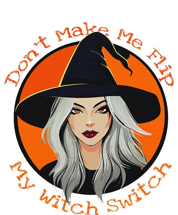 DonT Make Me Flip My Witch Switch Halloween Couples 2024 Yupoong Adult 5-Panel Trucker Hat