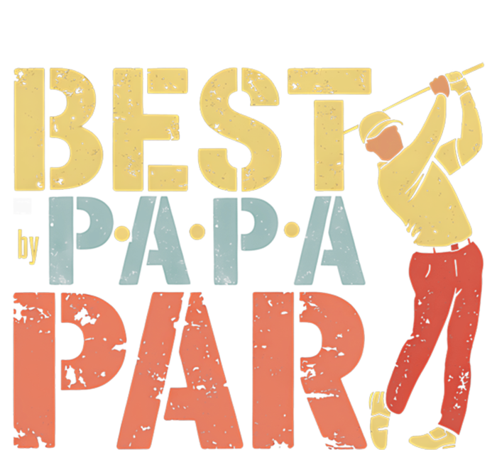 Golfing Papa Best By Par Funny Golfing Dad Golf Gift Great Gift T-Shirt