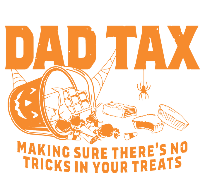 Funny Dad Tax Halloween Sustainable Bucket Hat