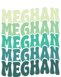 Personalized Name Meghan I Love Meghan Groovy 80S T-Shirt