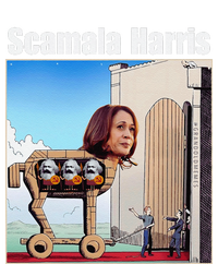 Scamala Harris Communism Trojan Horse Funny Trump 2024 T-Shirt