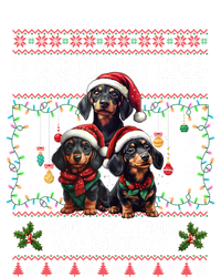 Dachshund Christmas Tree Dog Lover Xmas Ugly Sweater Gifts Metallic Star Ornament