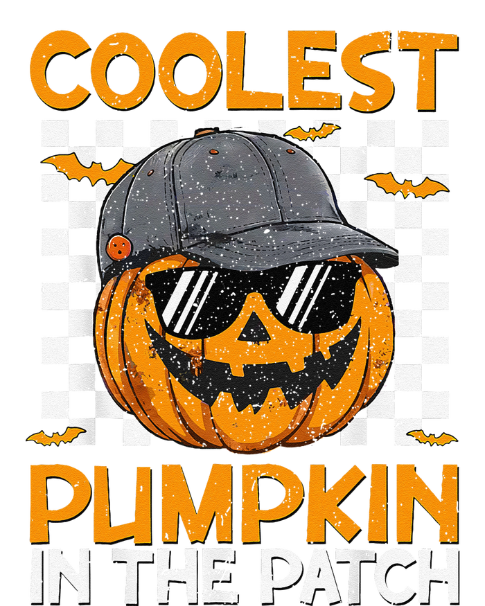 Retro Coolest Pumpkin In The Patch Outfit Halloween T-Shirt