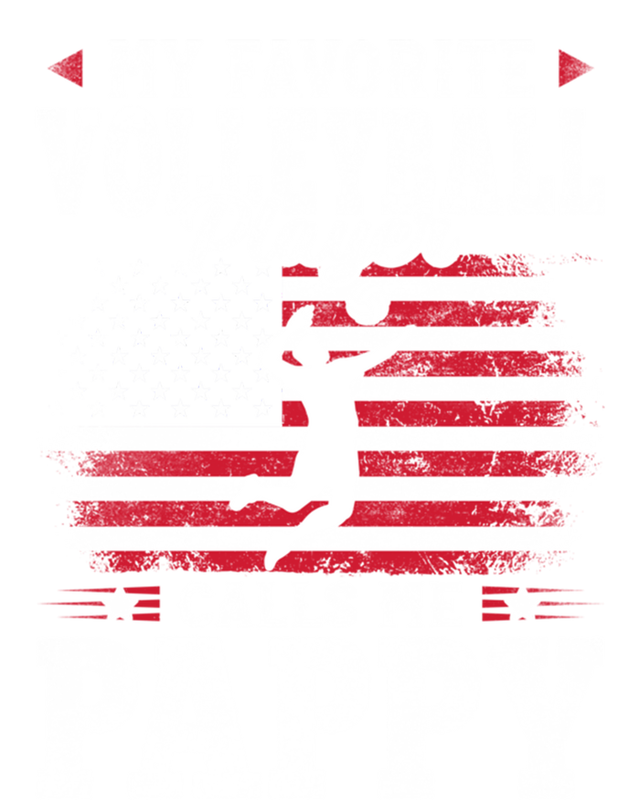 My Favorite Volleyball Player Calls Me Pappy Fathers Day Gift T-Shirt