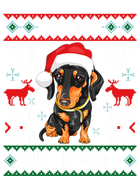 Dachshund Merry Woofmas Gift For Christmas Full-Length Apron With Pockets