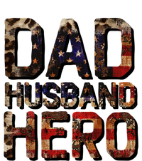 Dad Husband Hero Usa Flag Proud Dad Gift T-Shirt