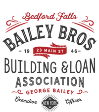 Christmas Bailey Brothers Building And Loan Holiday Classic Meaningful Gift T-Shirt