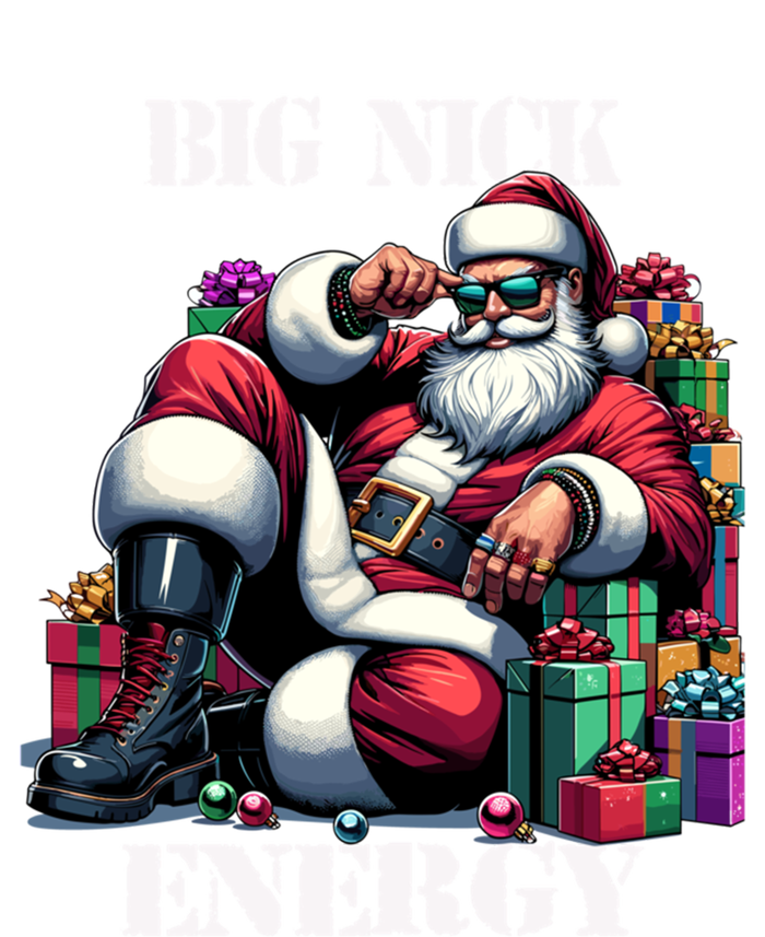 Fun Big Nick Energy Funny Santa Claus Christmas Xmas Cool Gift T-Shirt