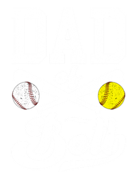 Dad Of Both Proud Softball Baseball Dad Gift T-Shirt