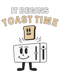 Toaster It Begins Toast Time Toast Breakfast Toast Bread T-Shirt