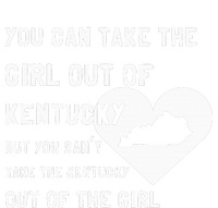 You Can Take The Girl Out Of Kentucky Cute Kentucky High Crown Mesh Back Trucker Hat