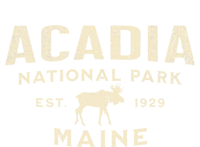 Acadia National Park Women's Knotted Racerback Tank