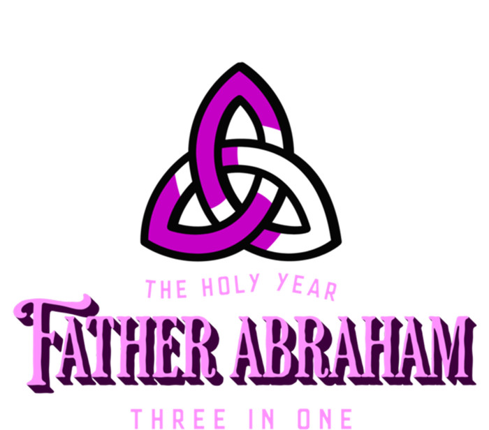 Father Abraham Three In One Apostle Holy Year Trinity Gift Sustainable Knit Beanie