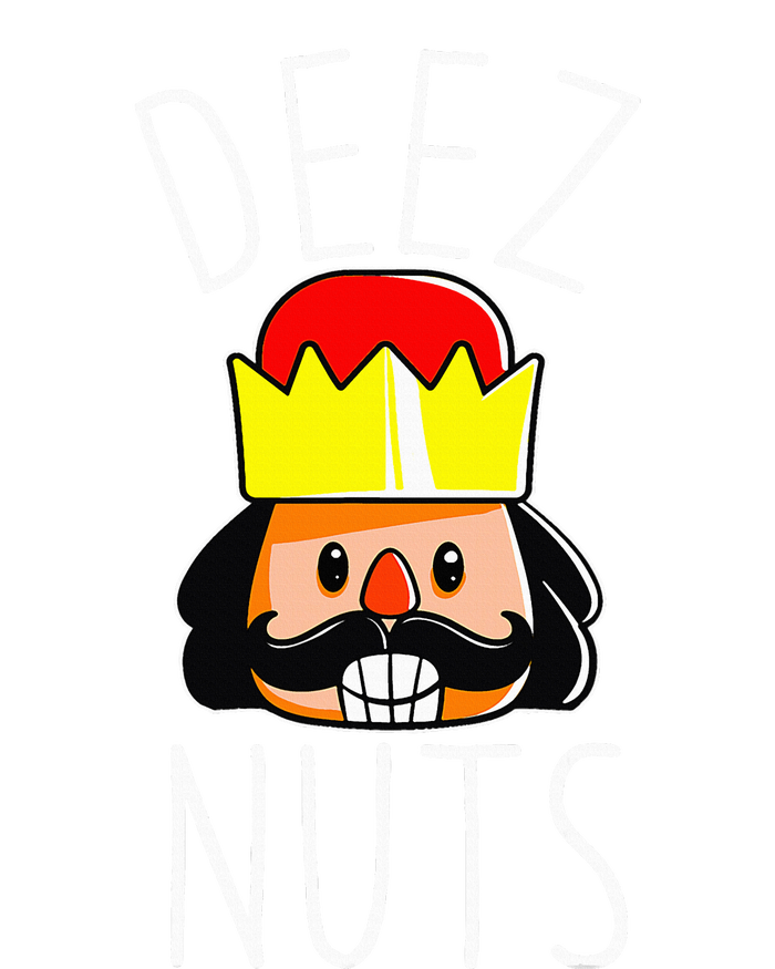 Deez Nuts Nutcracker Funny Christmas Nut Cracker Meme Sustainable Knit Beanie