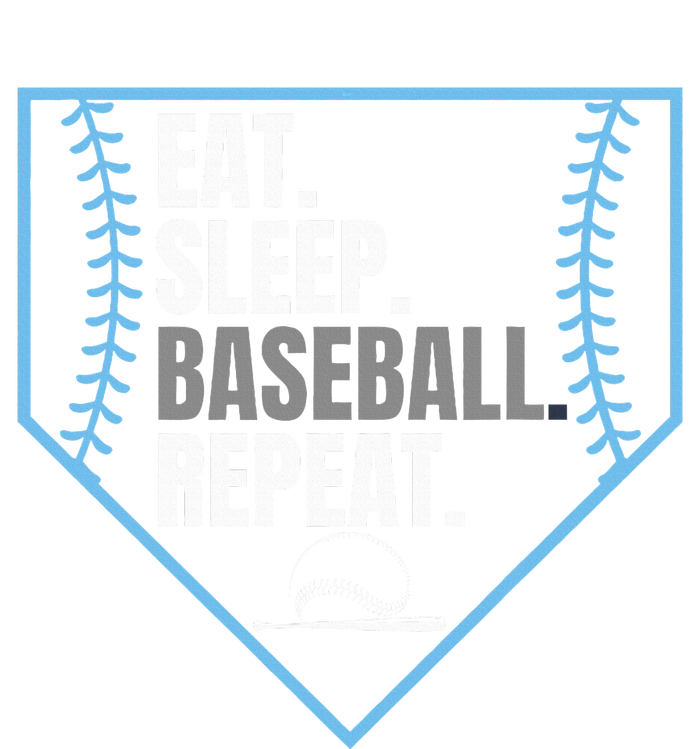 Eat Sleep Baseball Repeat Zip Tote Bag