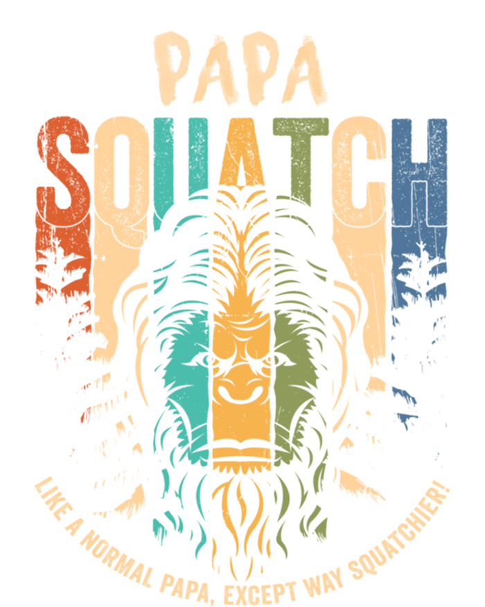 Papa Squatch Funny Bigfoot Papa Fathers Day Sasquatch Gift Bumper Sticker