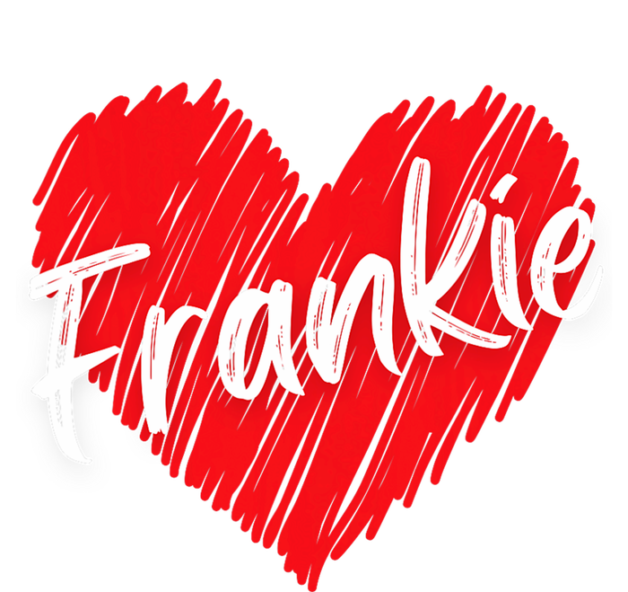 Personalized Name Frankie I Love Frankie Heart Vintage Flexfit Unipanel Trucker Cap