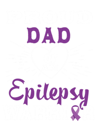 Proud Dad Of An Epilepsy Warrior Awareness Cool Gift Toddler T-Shirt