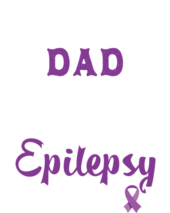 Proud Dad Of An Epilepsy Warrior Awareness Cool Gift Toddler T-Shirt