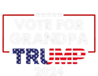 Vote For Grandpa Trump 2024 Election November 5th 2024 Women's Fleece Hoodie