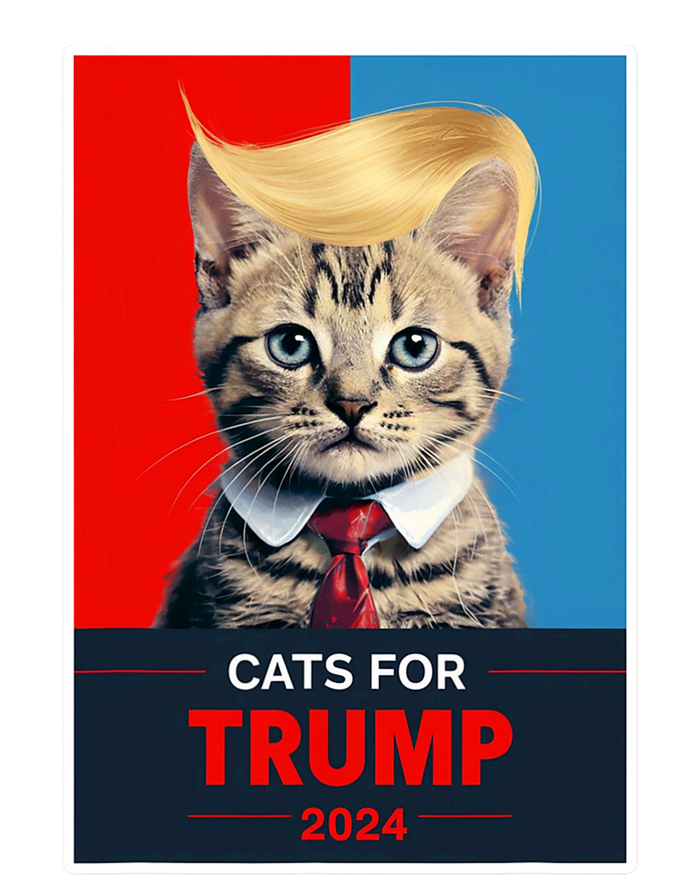 Cats For Trump 2024 T-Shirt