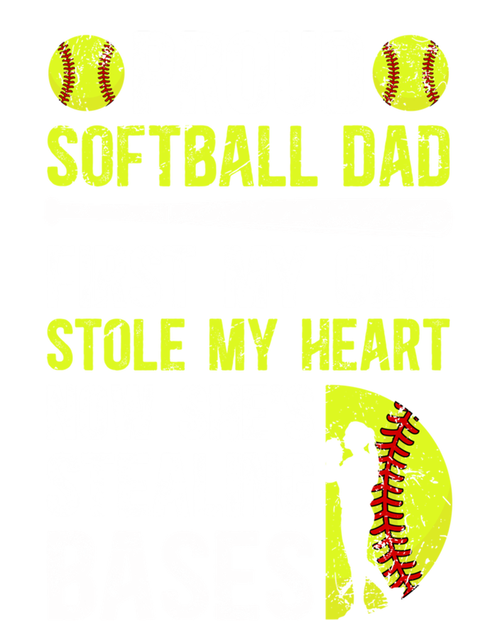 Proud Softball Dad Of A Softball Player Dad Softball Father Gift Tie Dye Hoodie