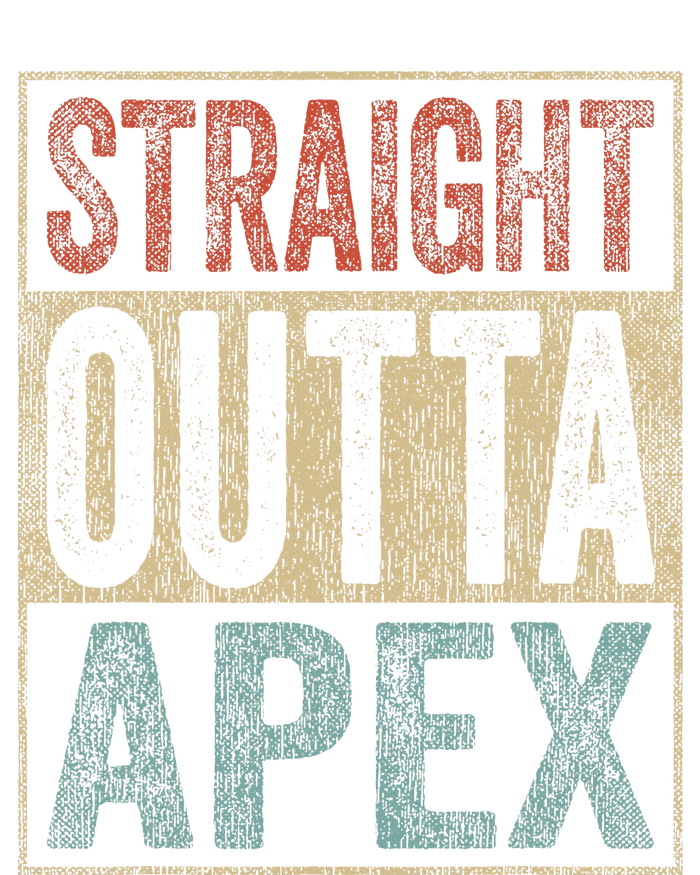 Apex Clothing Straight Outta Apex Sustainable Bucket Hat