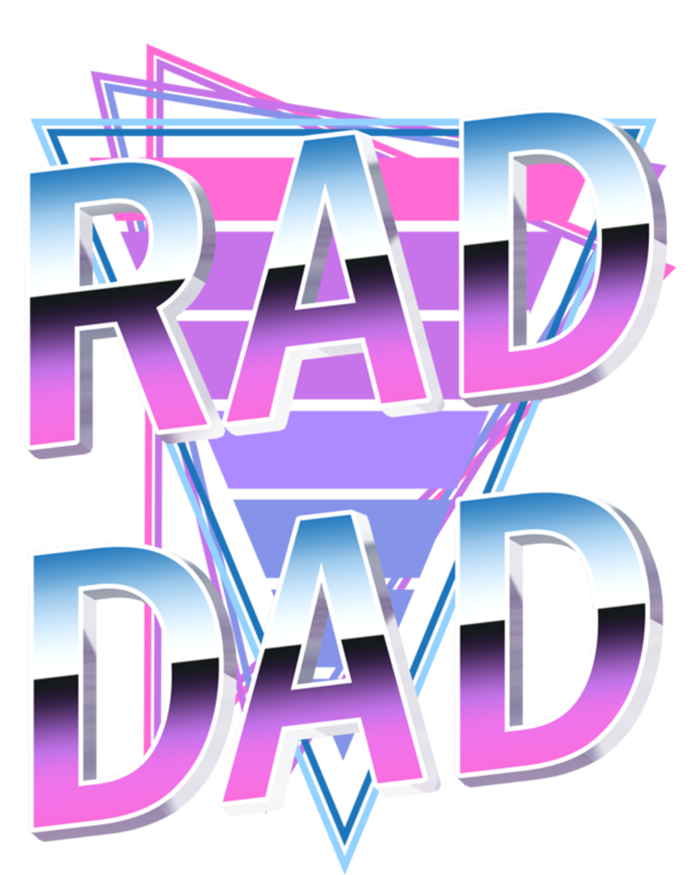 Rad Dad 80S Great Gift Ladies Essential Tank