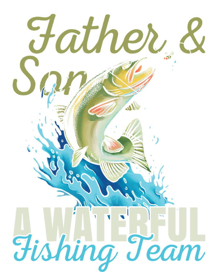 Fishing Buddies Fathers Day Pun Fishing Dad Gift Kids Tie-Dye T-Shirt