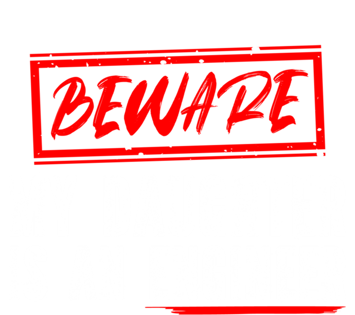 Funny Engineers Mom Or Dad My Daughter Is An Engineer Gift Valucap Bio-Washed Visor