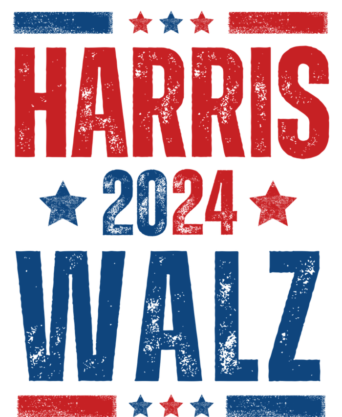 Kamala Harris 2024 Walz Garment-Dyed Heavyweight T-Shirt