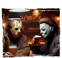 Funny Jason And Michael Halloween Drink Beer Kids T-Shirt