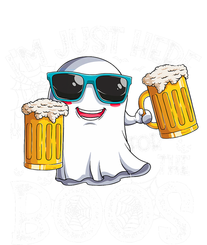 IM Just Here For The Boos Funny Halloween Ghost T-Shirt