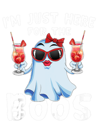 IM Just Here For The Boos Funny Halloween Gift Women Ghost T-Shirt