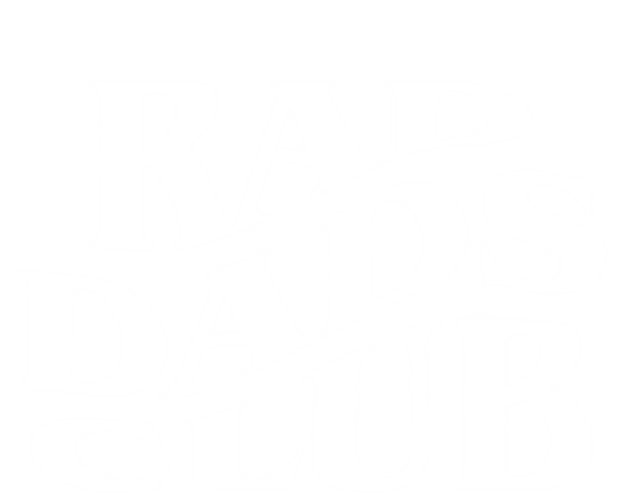 Rad Dads Club (Front+Back) Funny FatherS Day Rad Dad Gift Tank Top