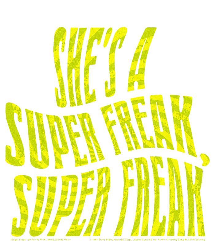 Rick James Super Freak Halloween Lyrics T-Shirt