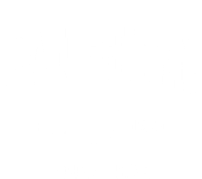 Pangburn Arkansas Ar Vintage Athletic Sports Women's Knotted Racerback Tank