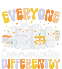 Everyone Communicates Differently Halloween Teacher T-Shirt