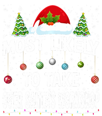 Most Likely To Take Over SantaS Workshop Christmas Matching Women’s Perfect Tri Rocker Tank