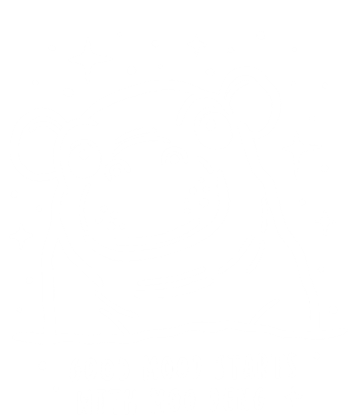 Moo Deng Good Mood Minimalist Button