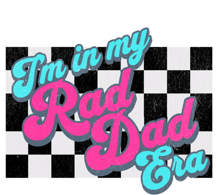 Retro In My Rad Dad Era Funny Dad Groovy Rad Dad Gift Tie-Dye T-Shirt