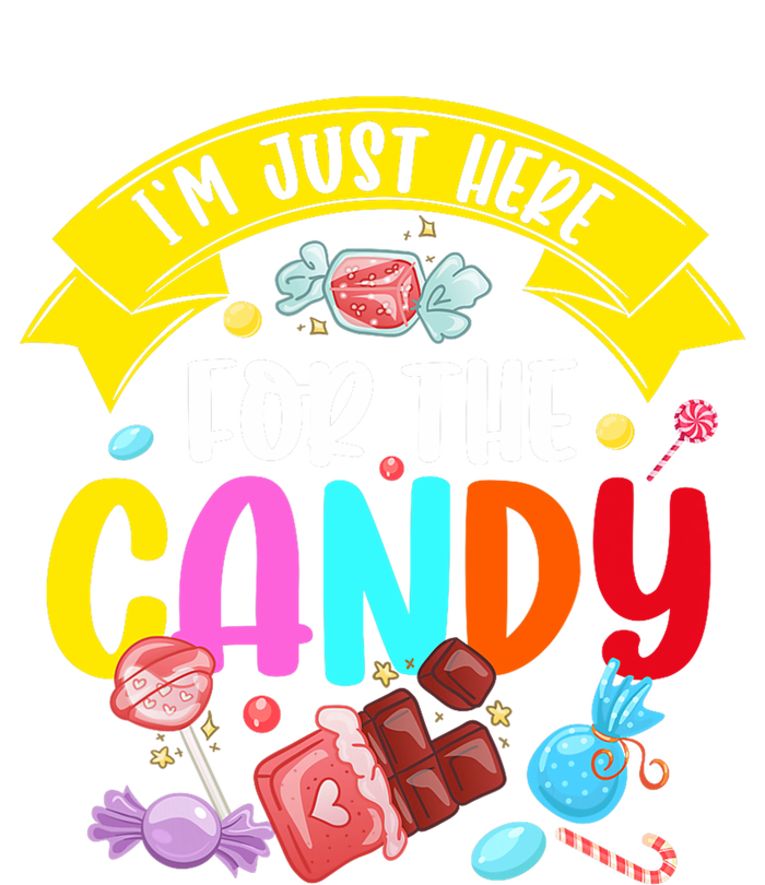 IM Just Here For The Candy Funny Halloween Food Humor T-Shirt