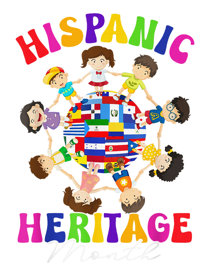 Hispanic Heritage Month All Latin Countries Button