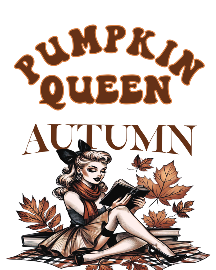 2024 Fall Autumn Cute Pumpkin Queen Retro Pin Up Gift T-Shirt