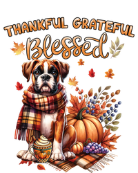 Thankful Grateful Blessed Cute Boxer Dog Fall YAll Autumn Gift T-Shirt