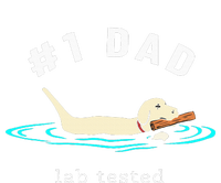 Lab Dad Yellow Labrador Retriever 1 Dad Lab Tested Women's T-Shirt